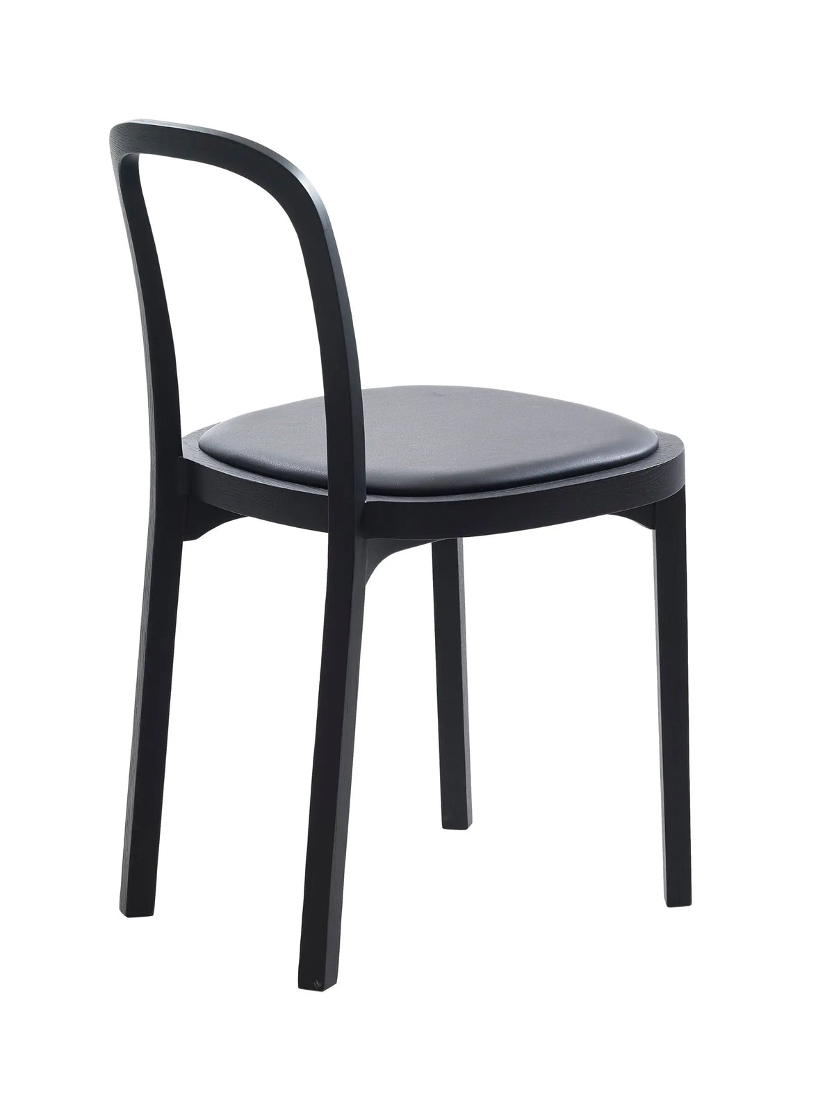 Woodnotes Siro tuoli musta/musta nahka Woodnotes