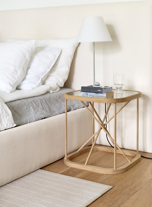 Woodnotes Twiggy pöytä 44x44 cm tammi - Laatukaluste