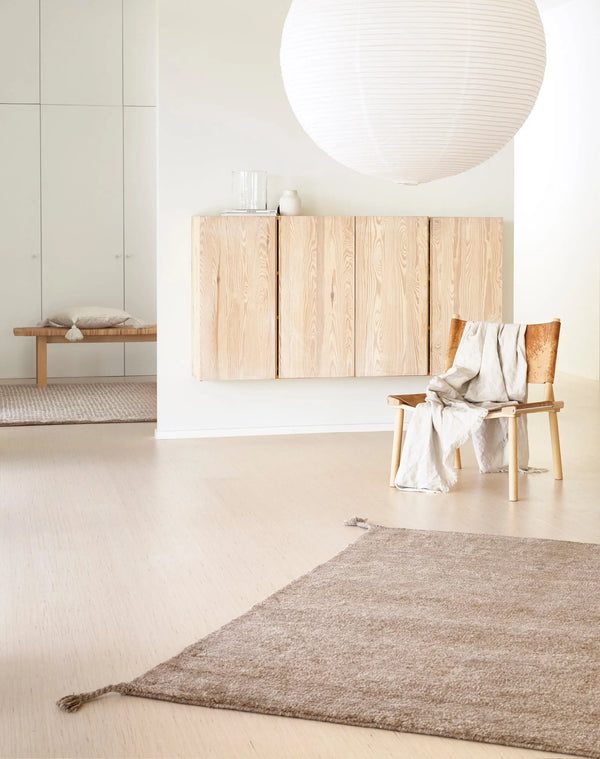 Woodnotes Uni matto 200x300 ruskea Woodnotes