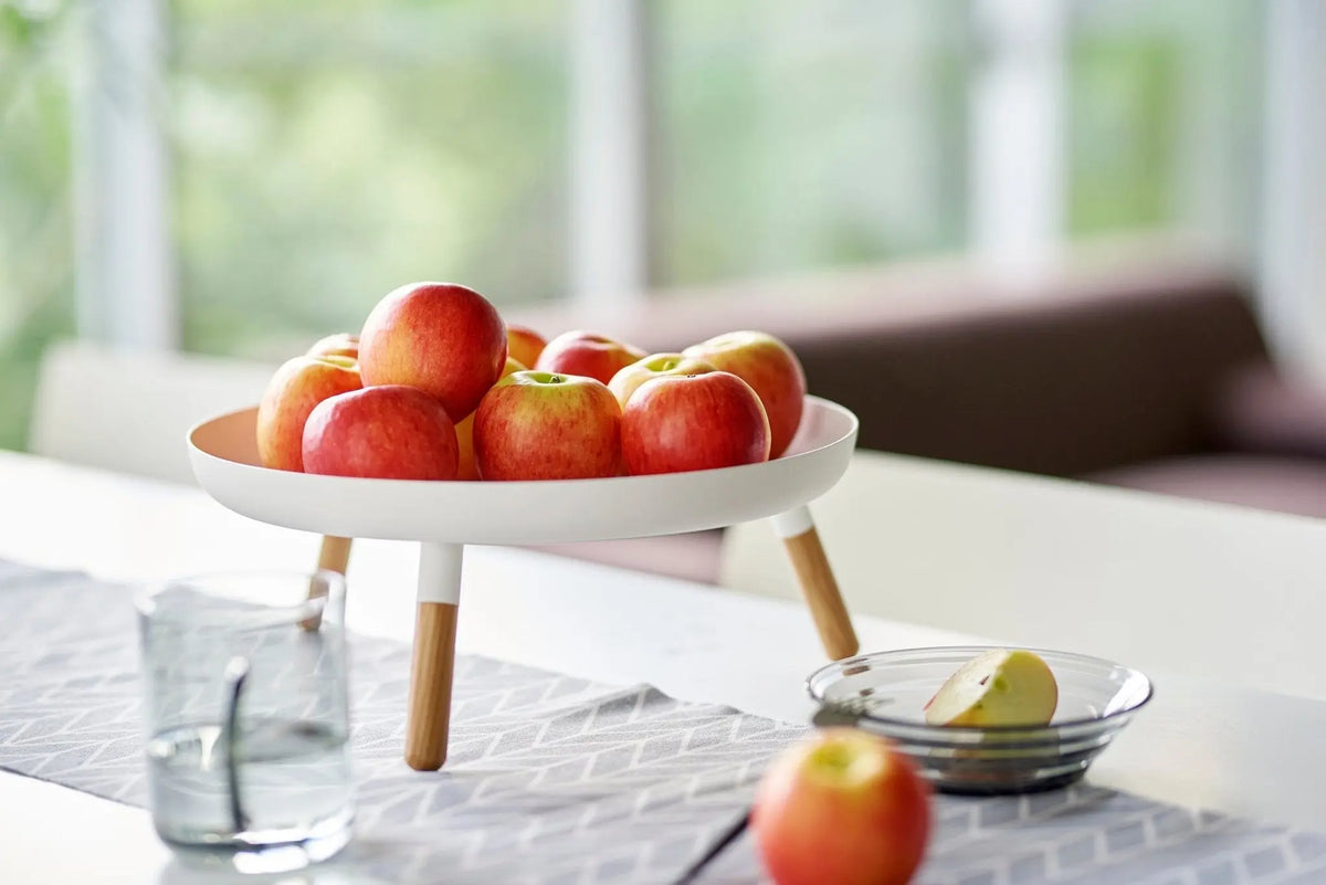 Yamazaki Plain jalallinen tarjotin valkoinen - Laatukaluste