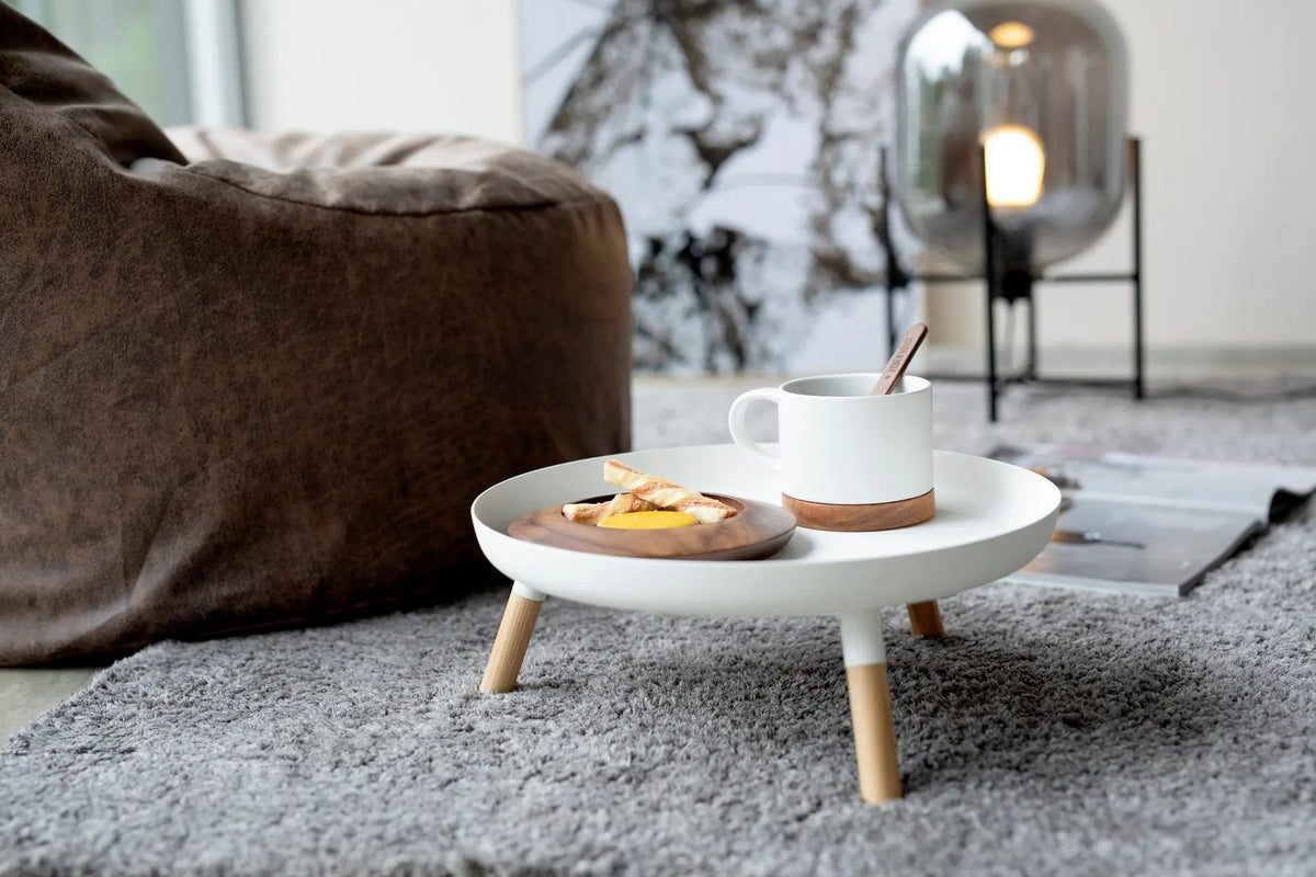 Yamazaki Plain jalallinen tarjotin valkoinen - Laatukaluste