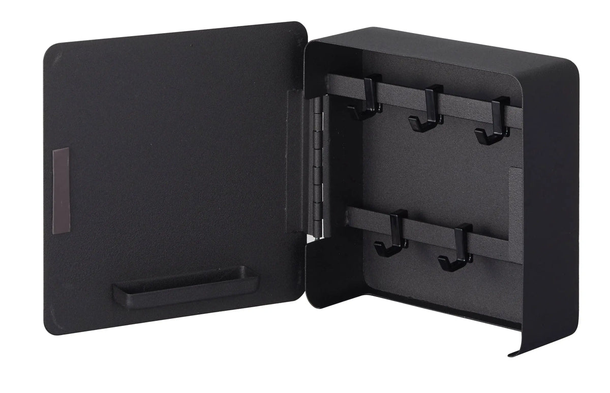 Yamazaki Tower avainkaappi magneettikiinnityksellä musta Yamazaki