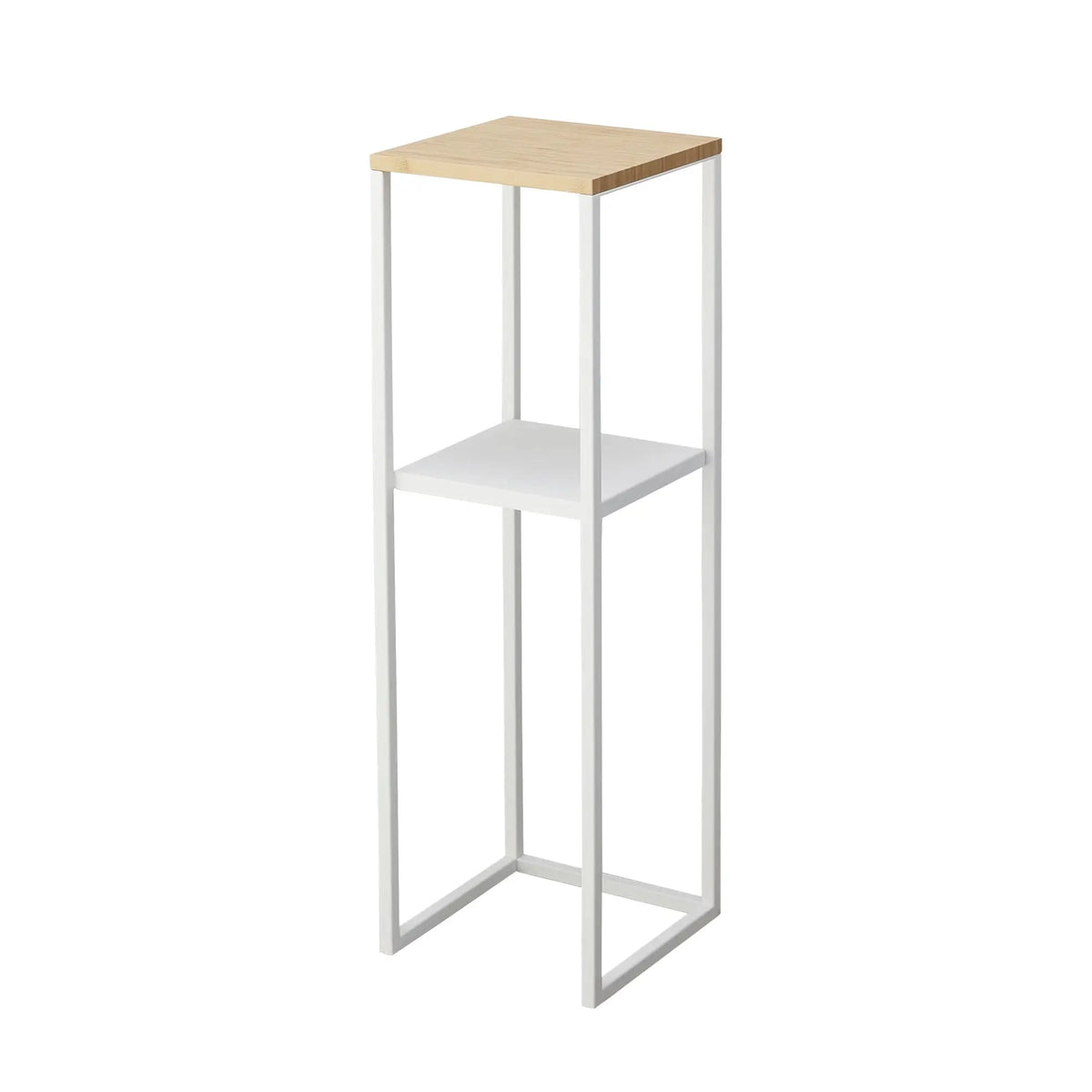 Yamazaki Tower hylly 2-tasoinen valkoinen - Laatukaluste