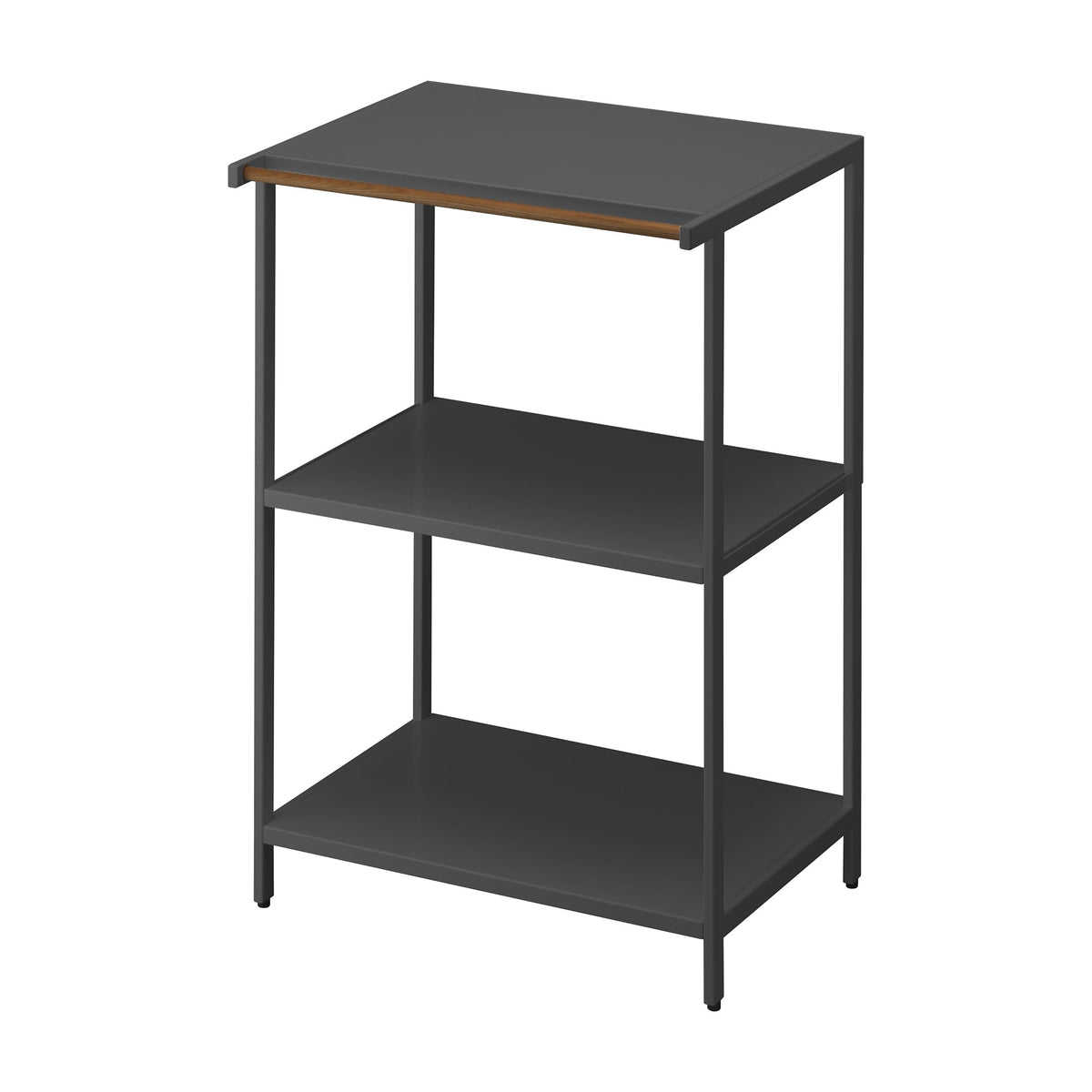 Yamazaki Tower hylly 3-tasoinen musta - Laatukaluste