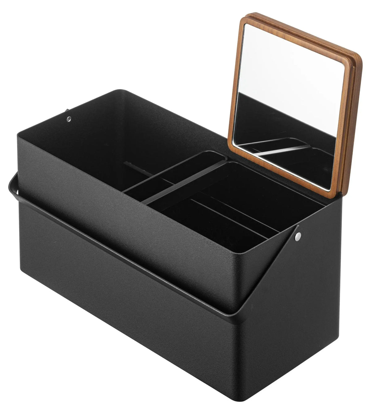 Yamazaki Tower meikkilaatikko peilillä musta - Laatukaluste