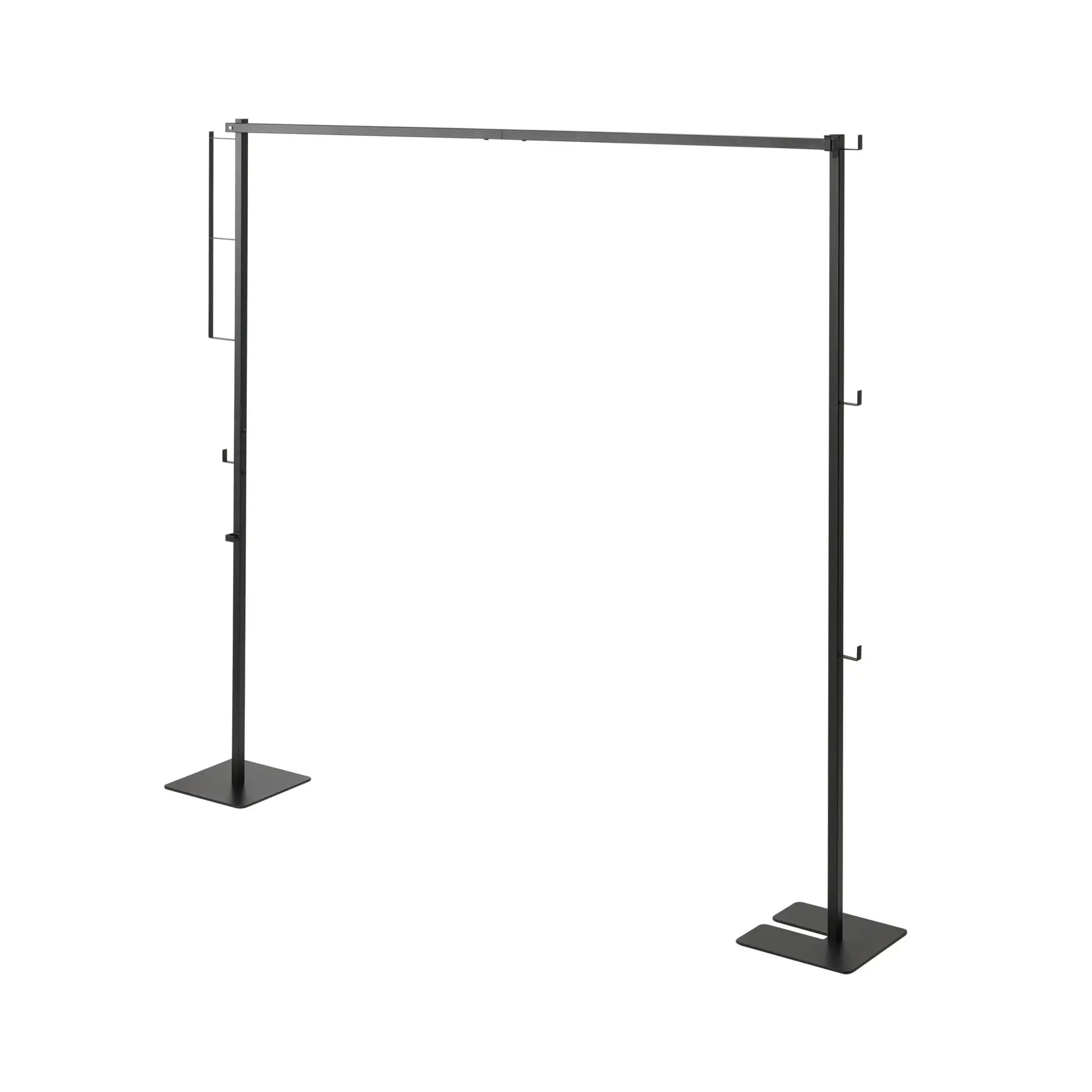 Yamazaki Tower säädettävä vaateteline musta Yamazaki