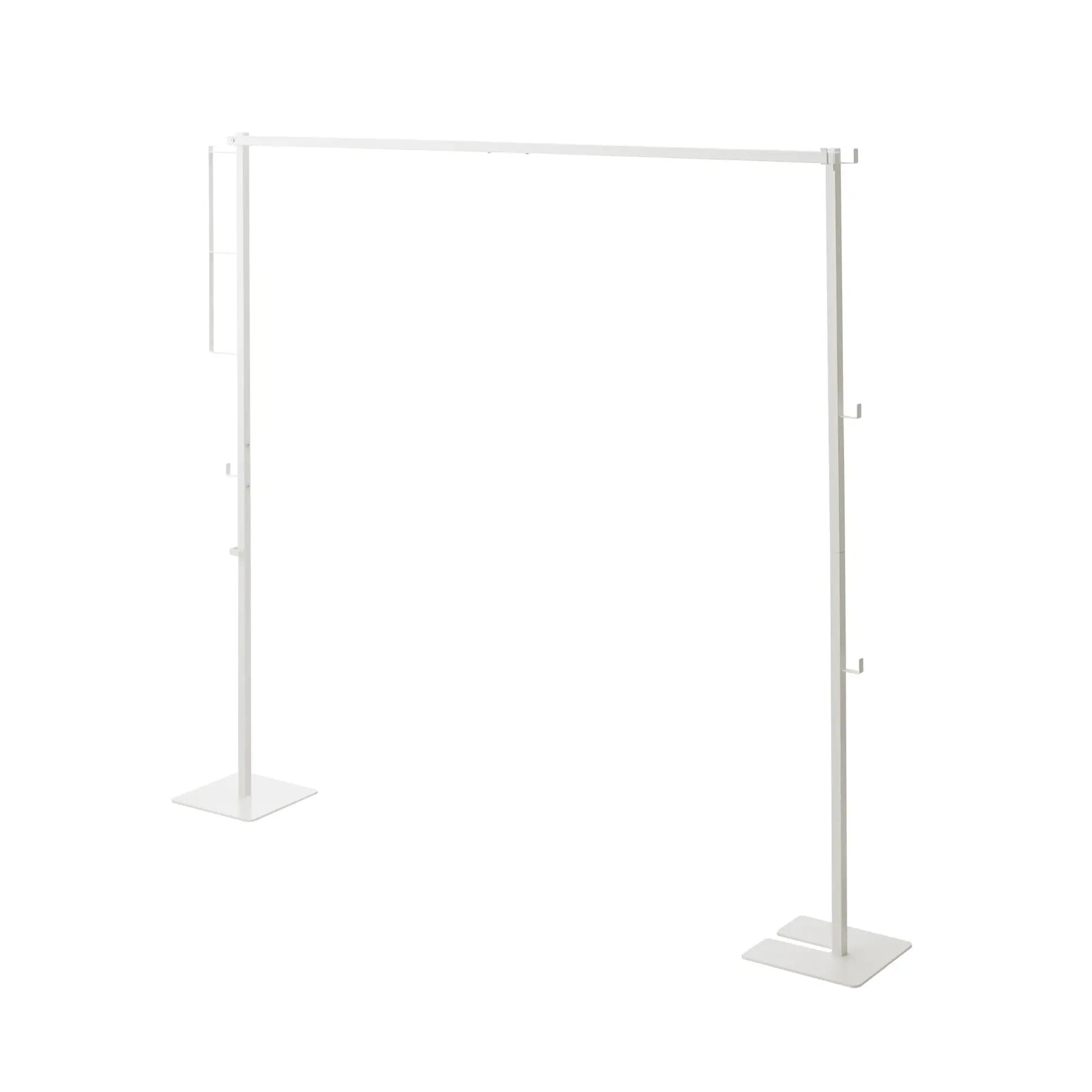 Yamazaki Tower säädettävä vaateteline valkoinen Yamazaki