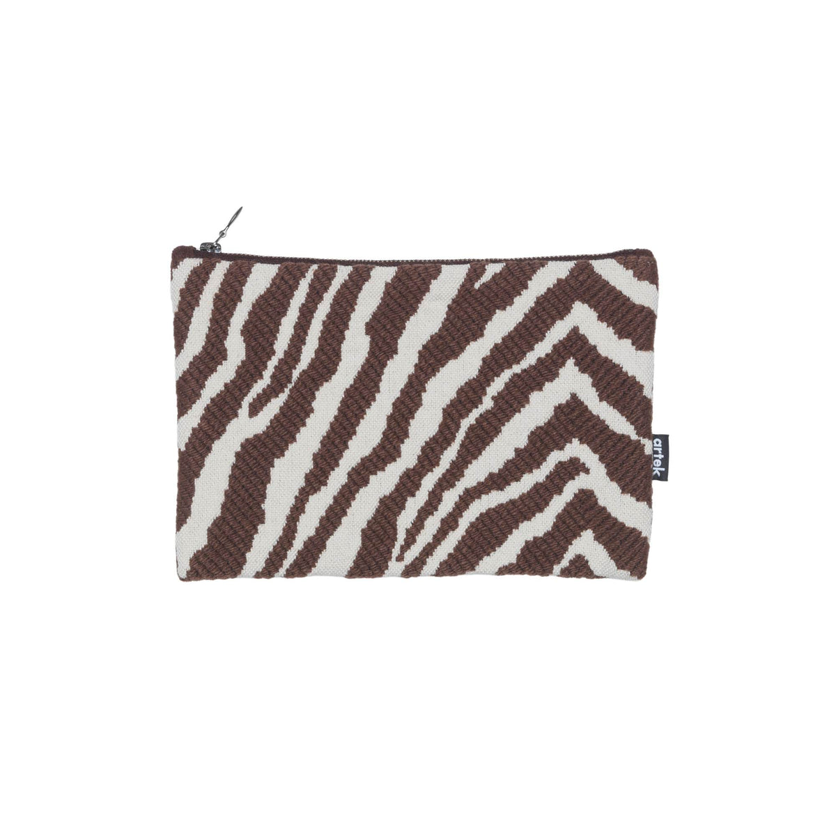 Artek Zebra pussukka pieni ruskea/valkoinen