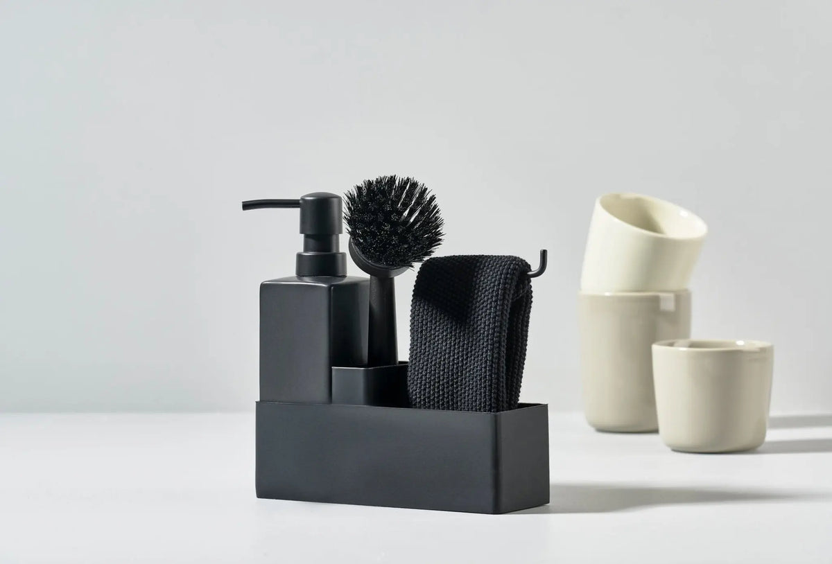 Zone Denmark tiskivälinesetti musta - Laatukaluste