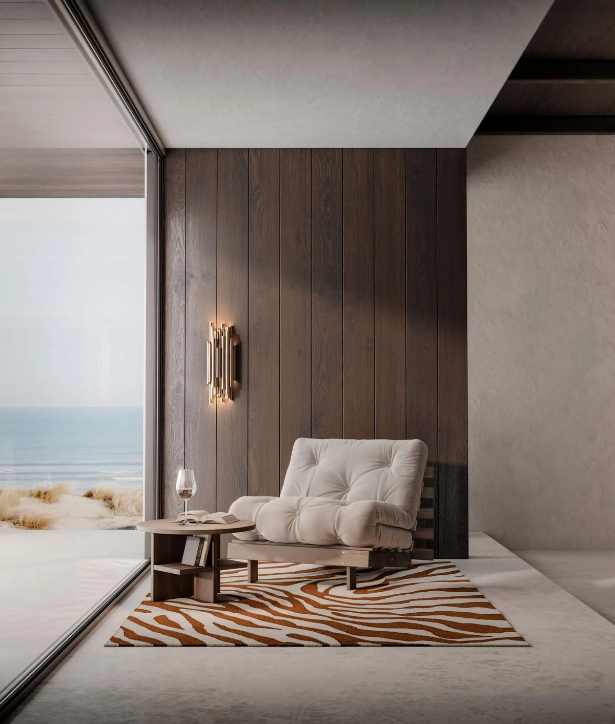 Karup Design Roots 90 vuodetuoli mänty/beige Karup Design