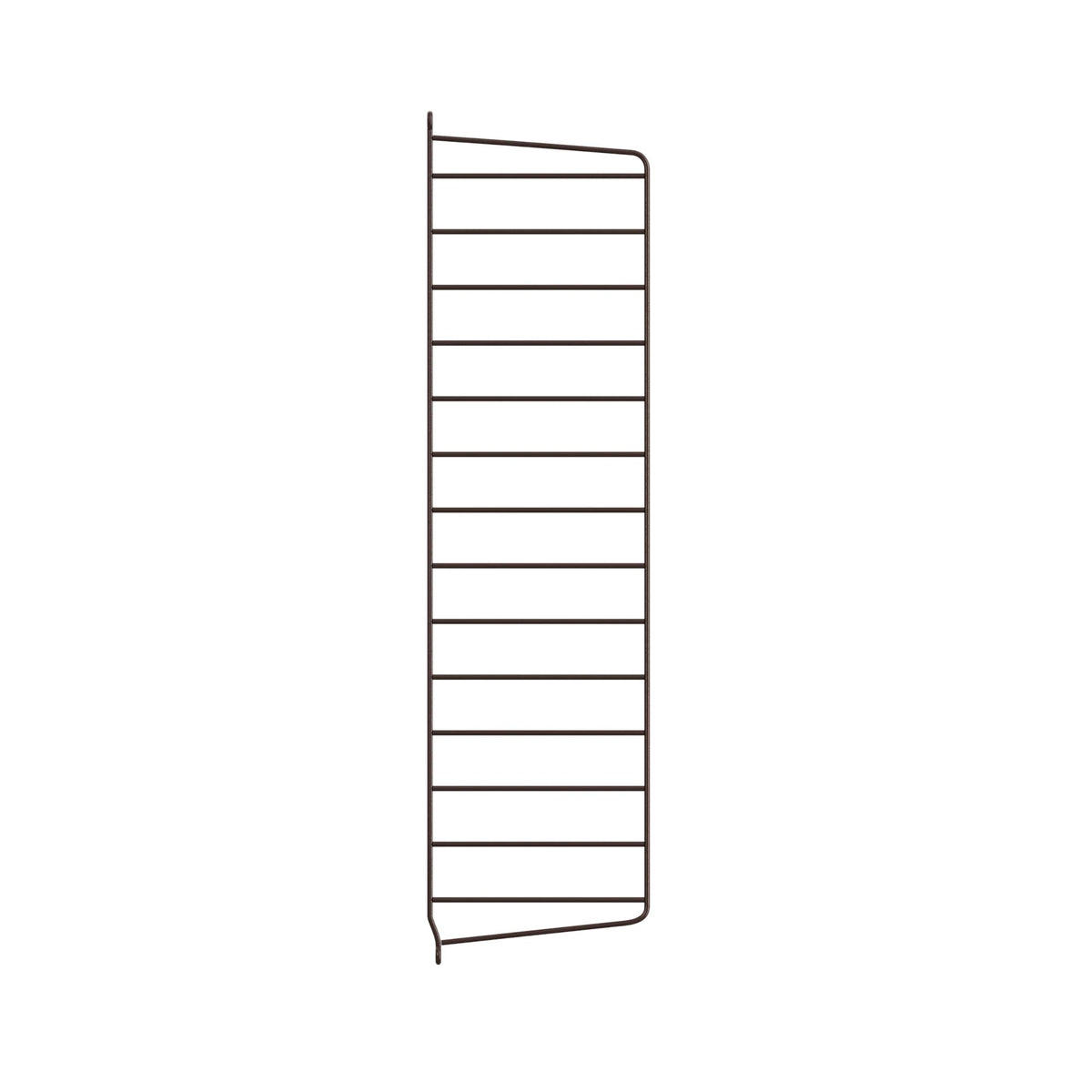 String System side panel 75x20 dark brown