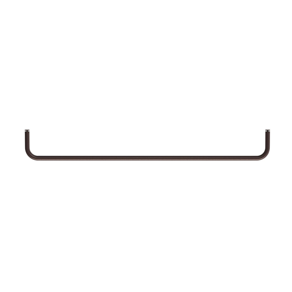 String System metal rod 72cm dark brown