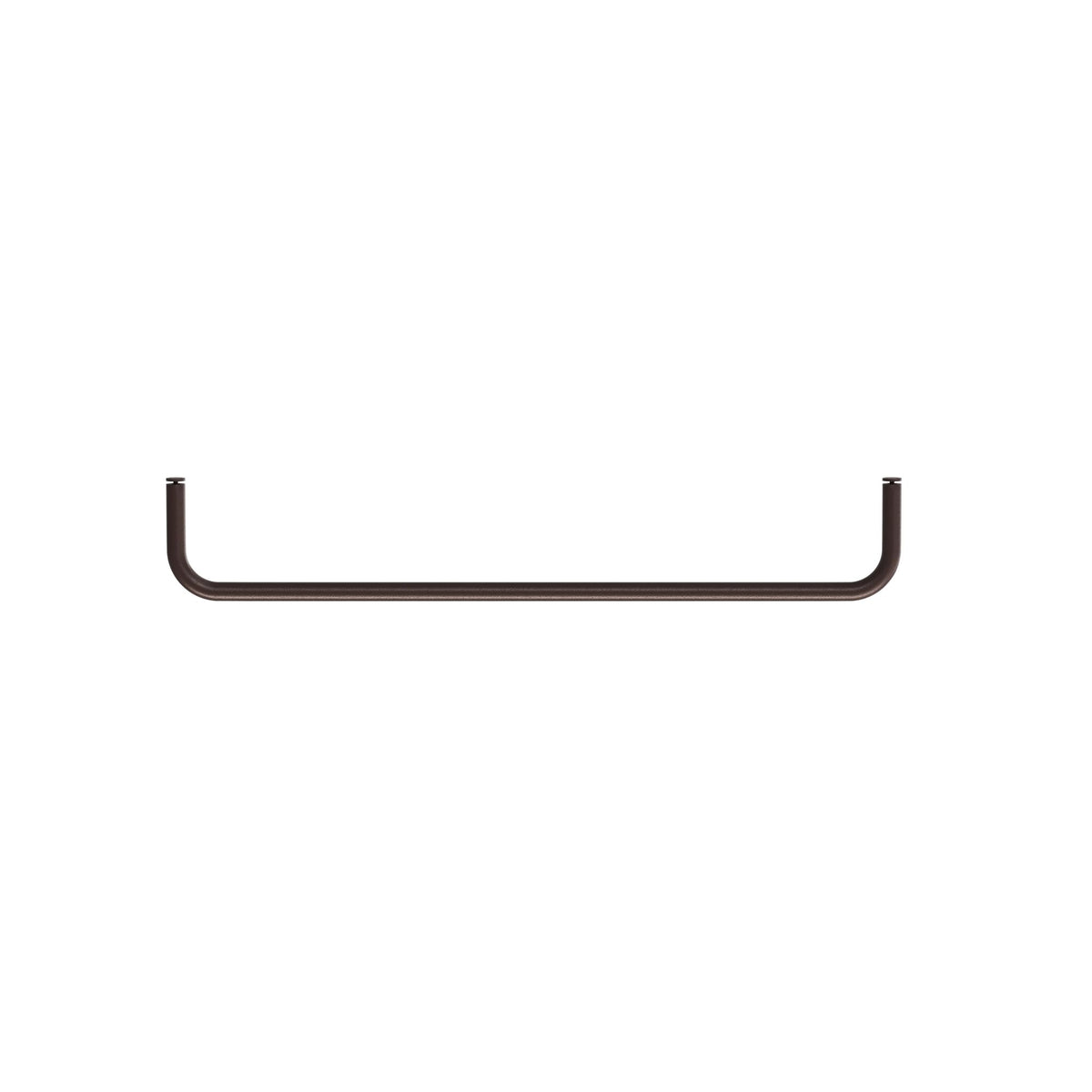 String System metal rod 53cm dark brown
