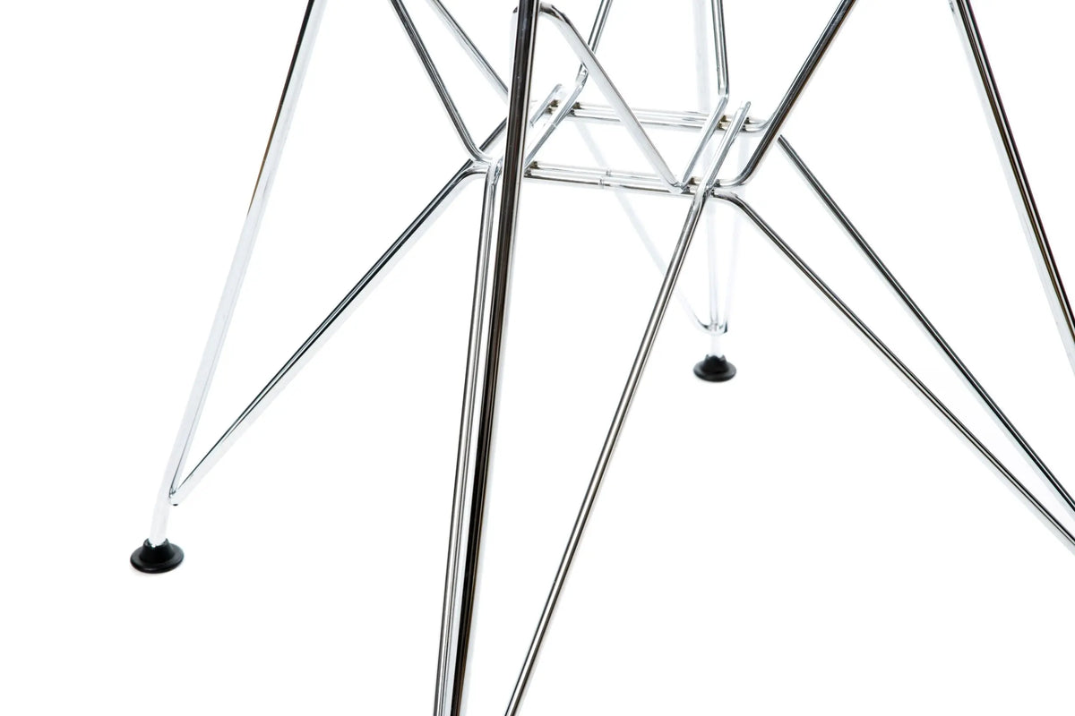 Vitra Eames DSR tuoli RE ruosteinen oranssi/kromi Vitra