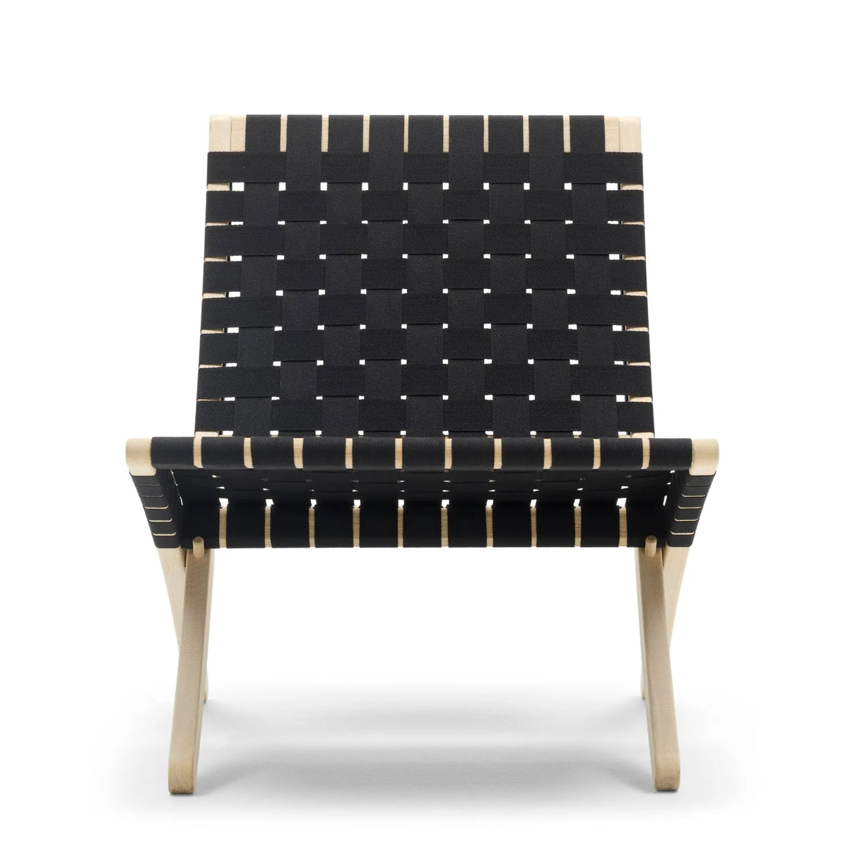 Carl Hansen & Søn MG501 Cuba lepotuoli saippuoitu tammi/musta Carl Hansen & Søn