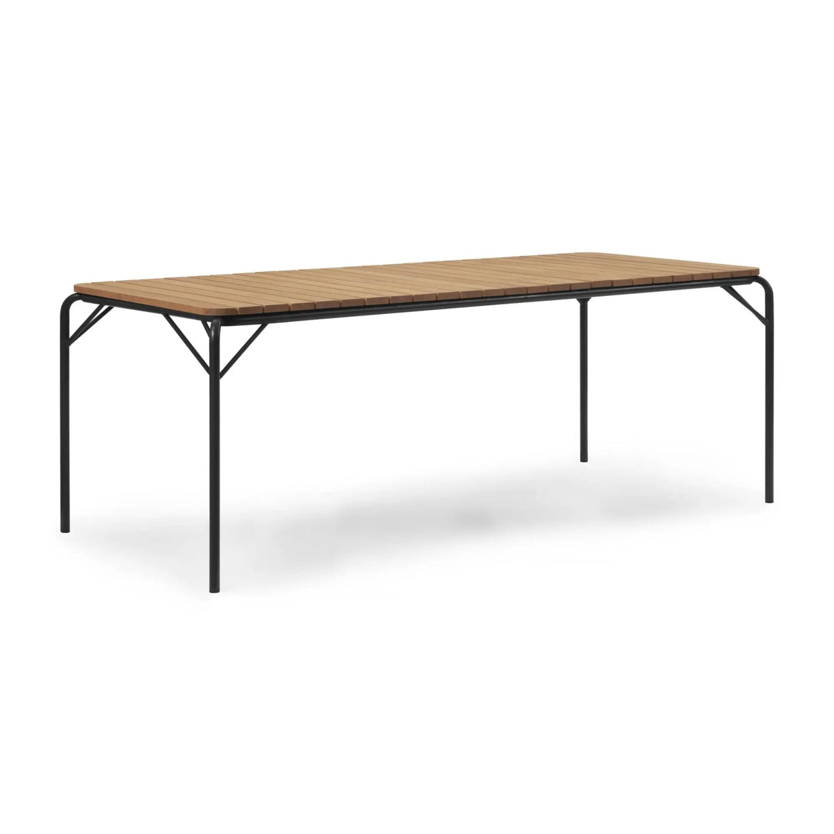 Normann Copenhagen Vig pöytä 200x90 Robinia/musta Normann Copenhagen