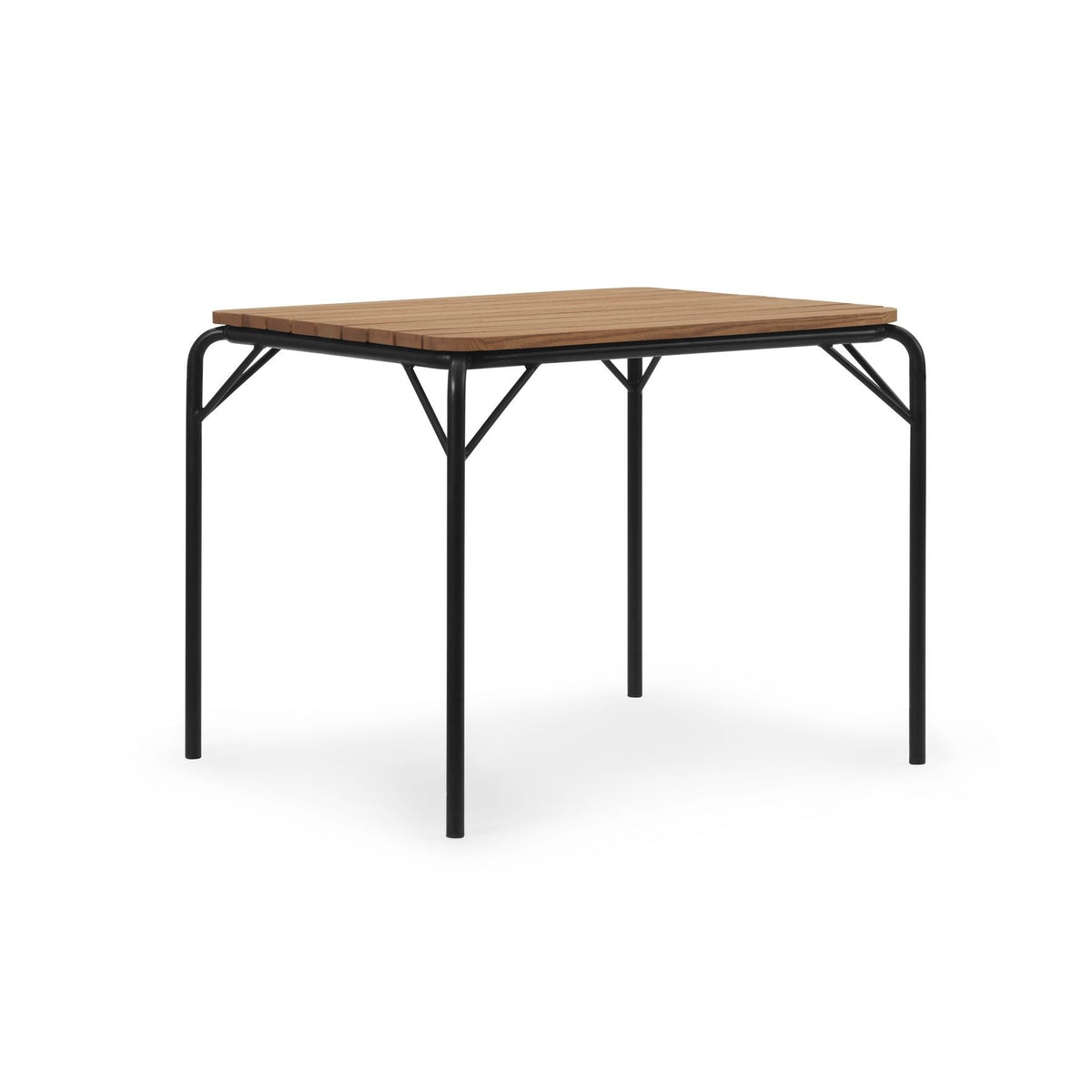 Normann Copenhagen Vig pöytä 80x90 Robinia/musta Normann Copenhagen