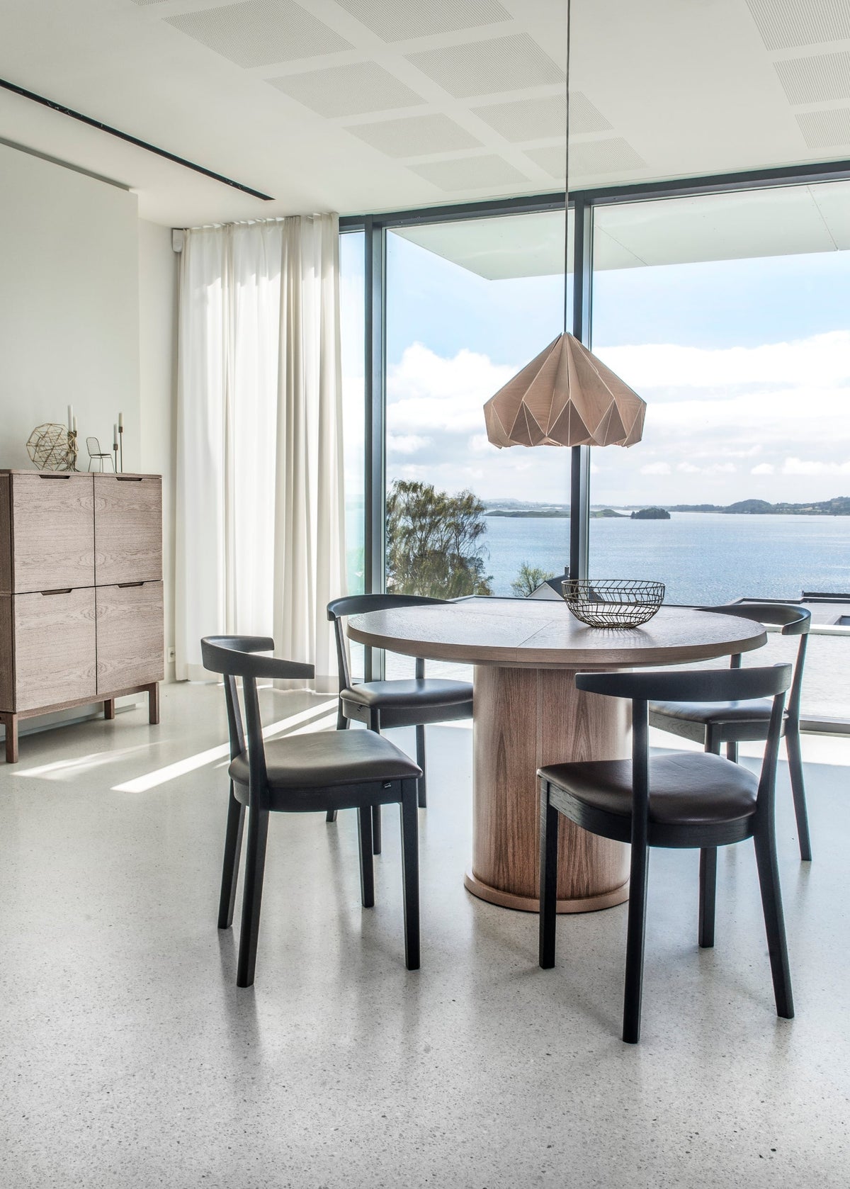 Skovby #52 tuoli musta/musta nahka Skovby