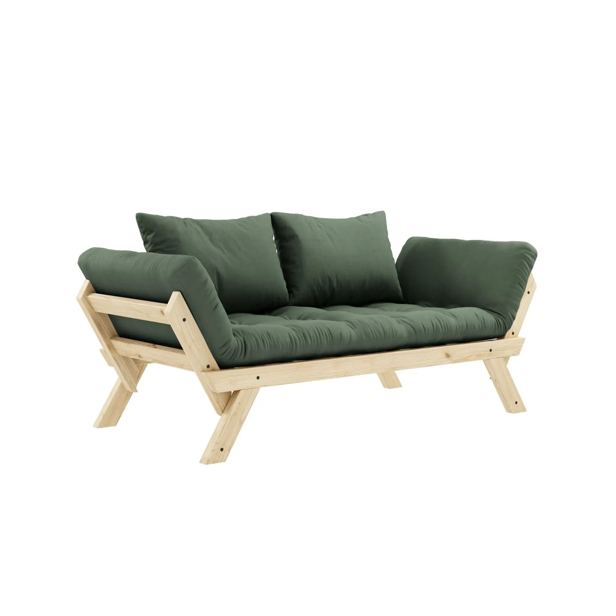 Karup Design Bebop vuodesohva mänty/oliivinvihreä Karup Design
