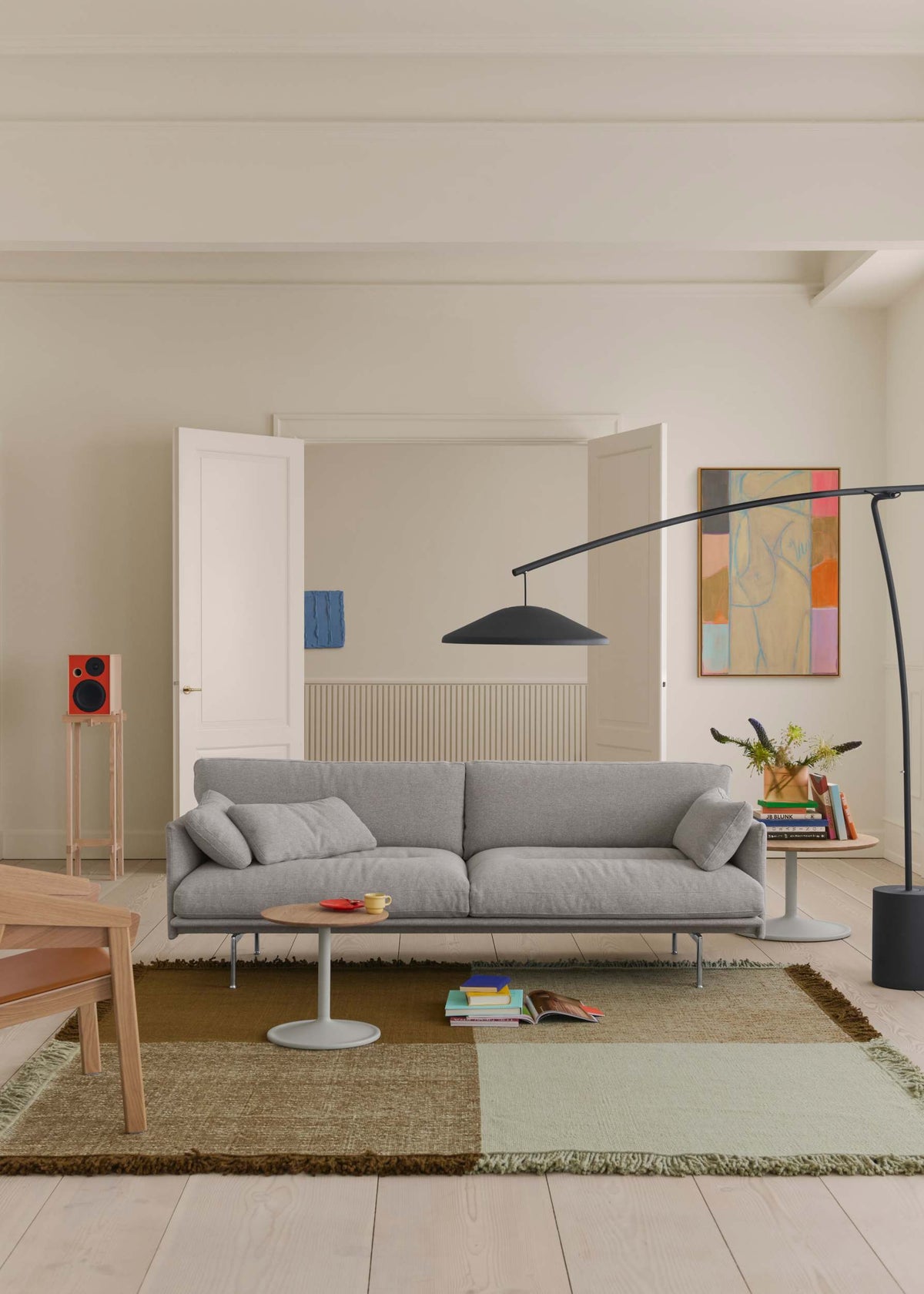 Muuto Verso 260x260 rug green/brown