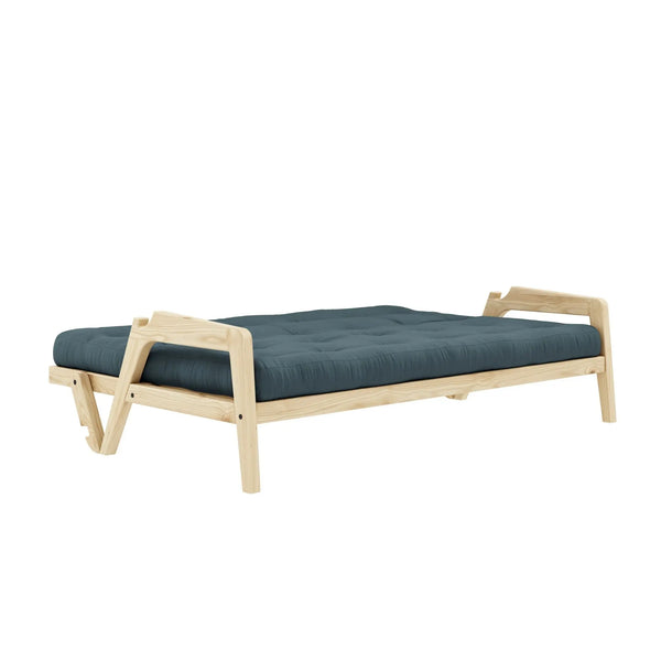 Karup Design Grab vuodesohva mänty/petroolinsininen Karup Design
