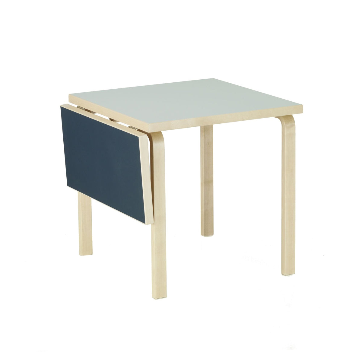 Artek DL81C klaffipöytä usva/savunsininen linoleum Artek