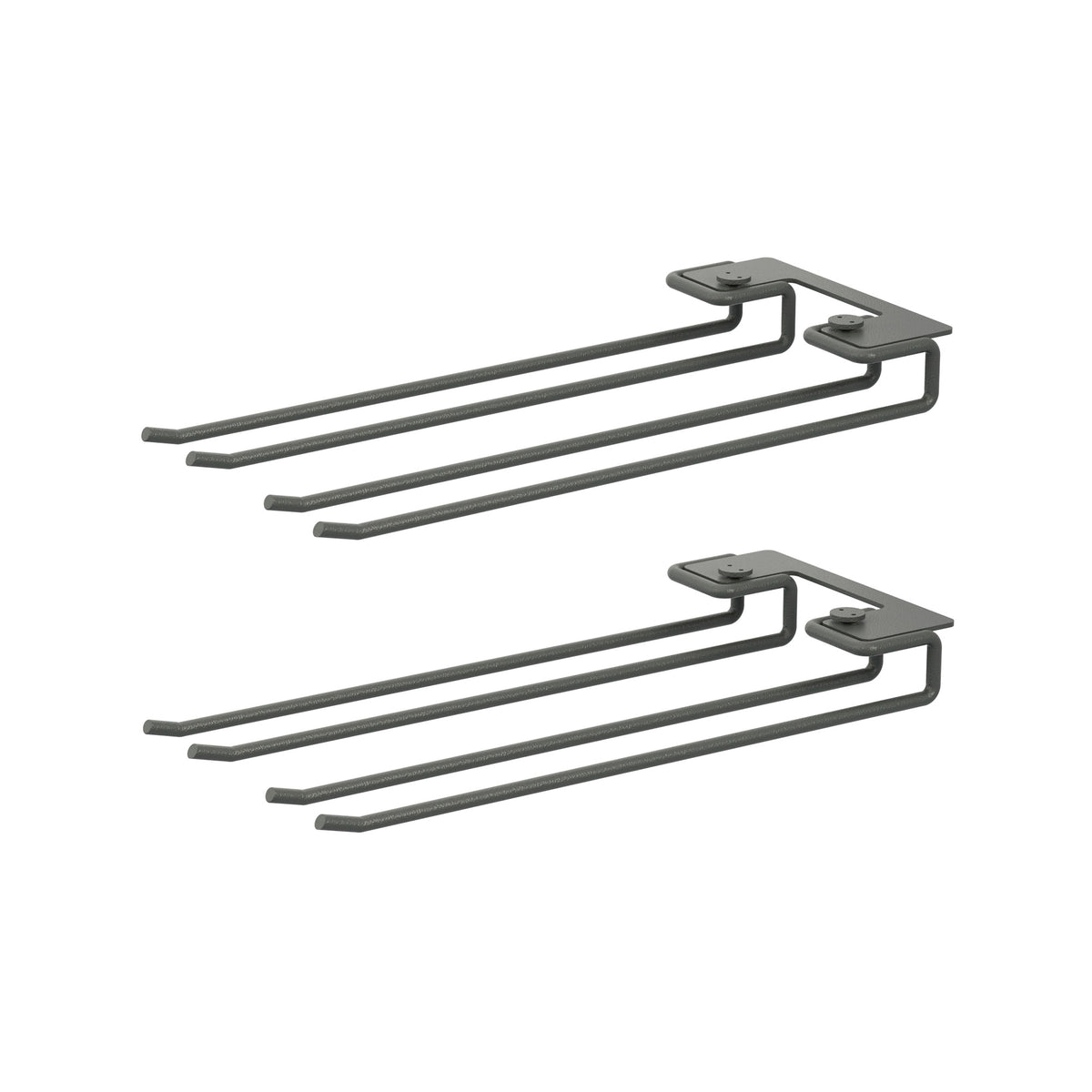 String System hanger rack 30cm 2 pcs dark grey