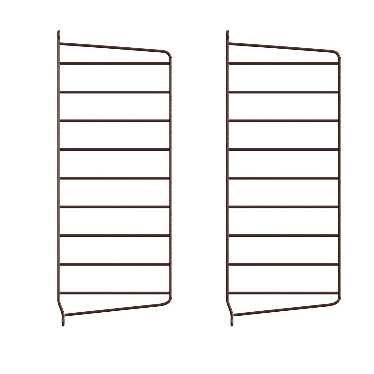 String System side panel 50x20 dark brown 2pcs
