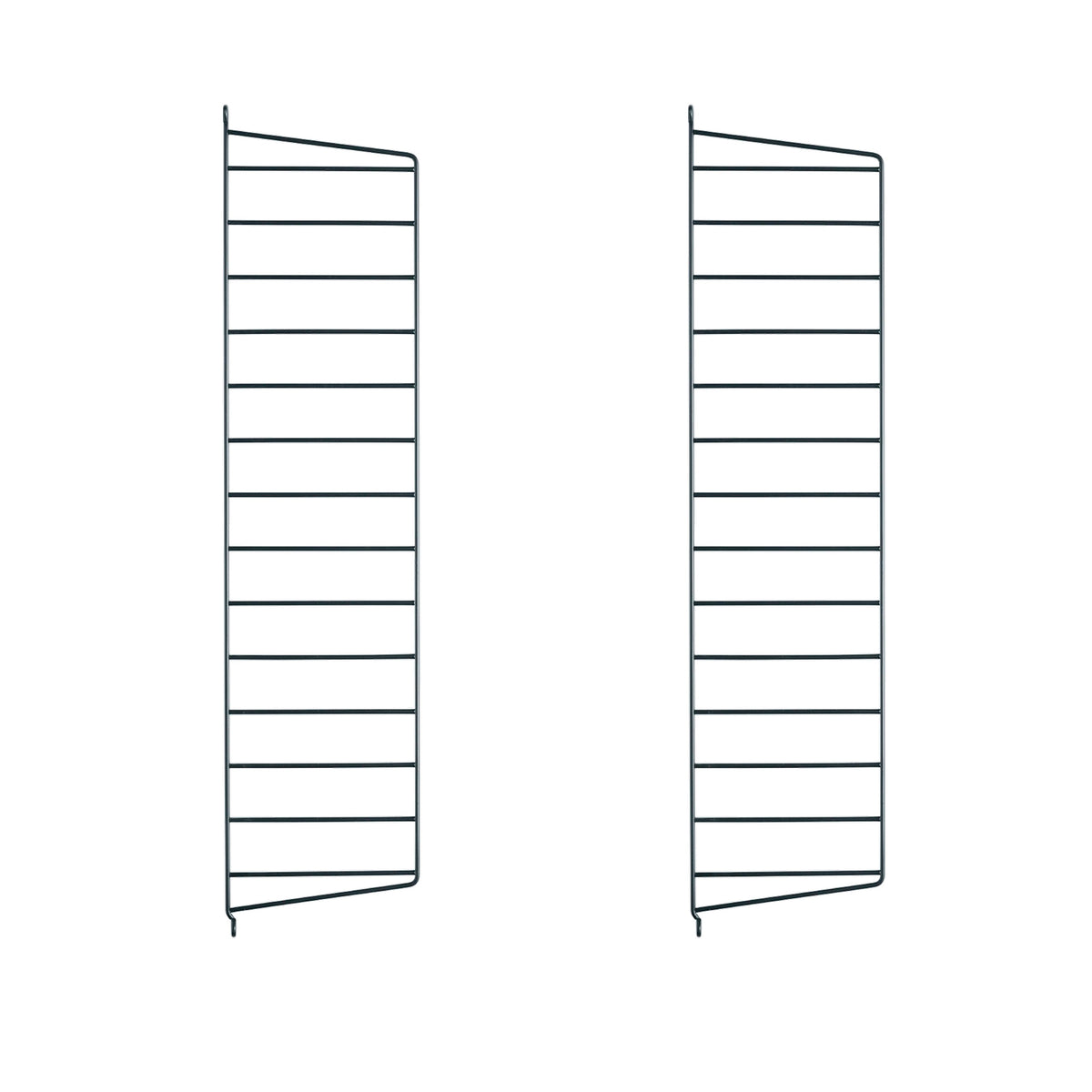 String System sivupaneeli 75x20 tummanharmaa 2kpl