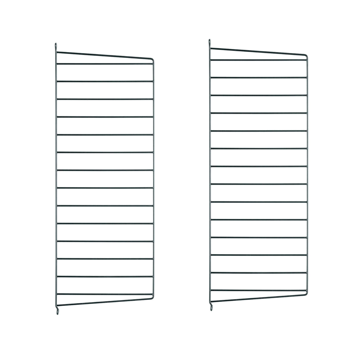 String System side panel 75x30 dark grey 2pcs