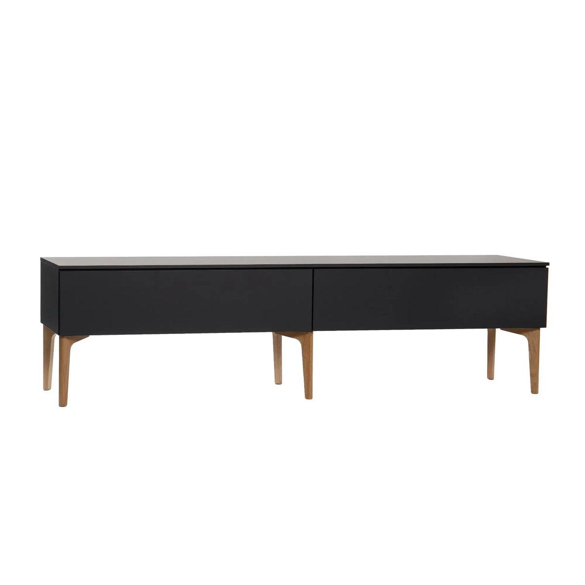 Lundia Fuuga TV-taso 192x52 musta/tammi Lundia