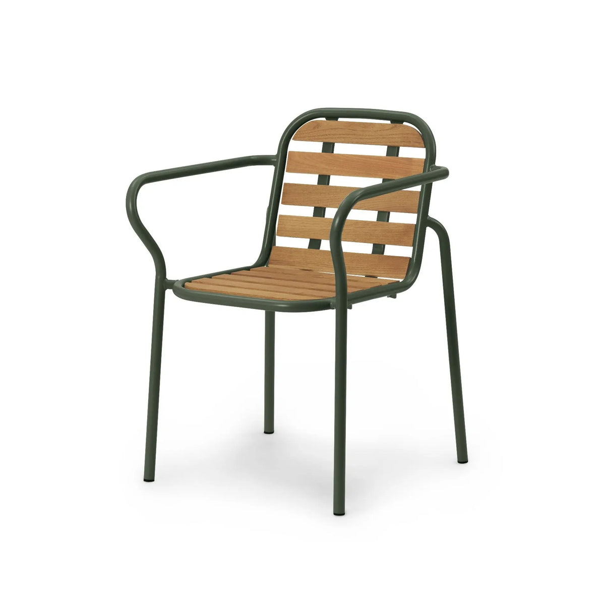 Normann Copenhagen Vig käsinojatuoli Robinia/tummanvihreä Normann Copenhagen