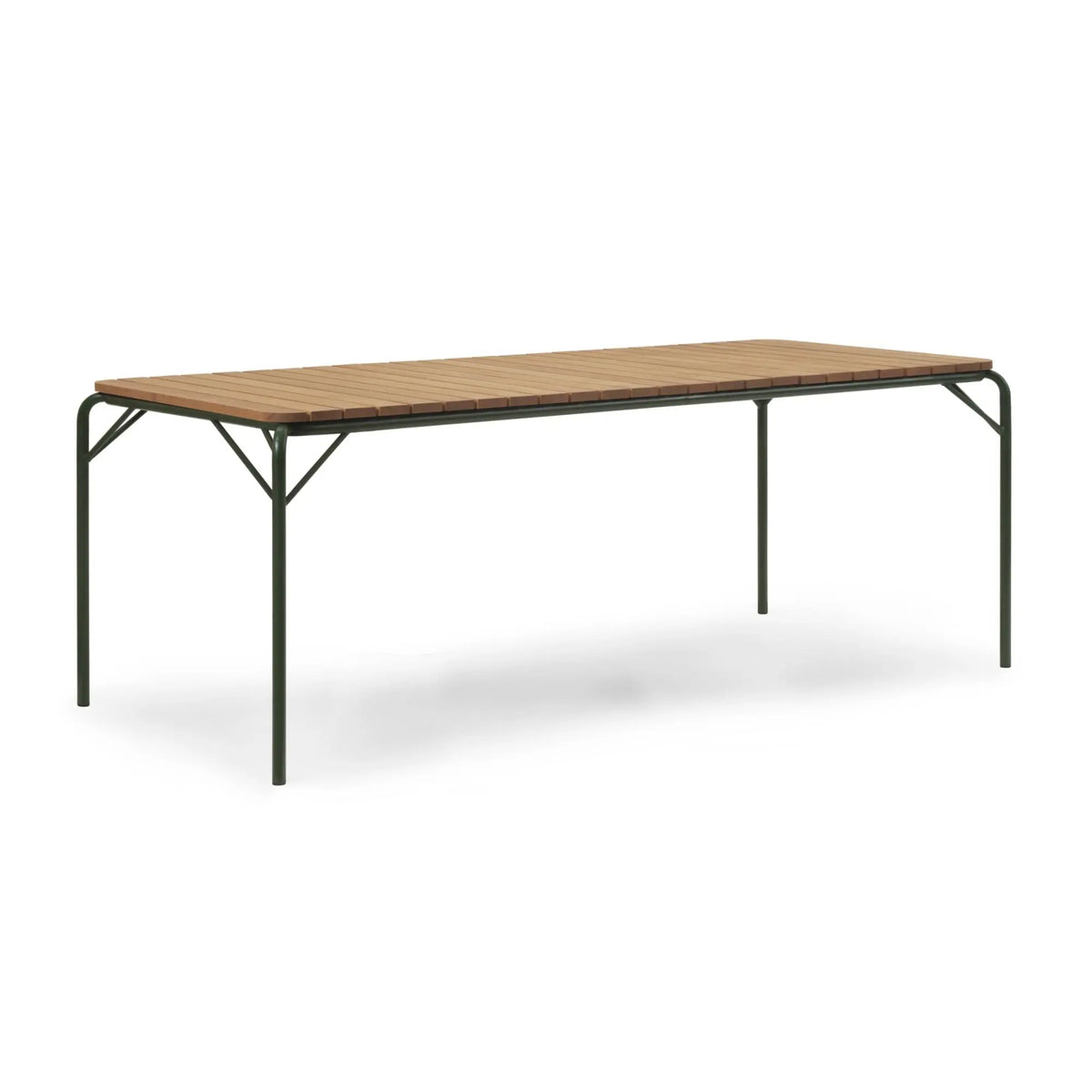 Normann Copenhagen Vig pöytä 200x90 Robinia/tummanvihreä Normann Copenhagen