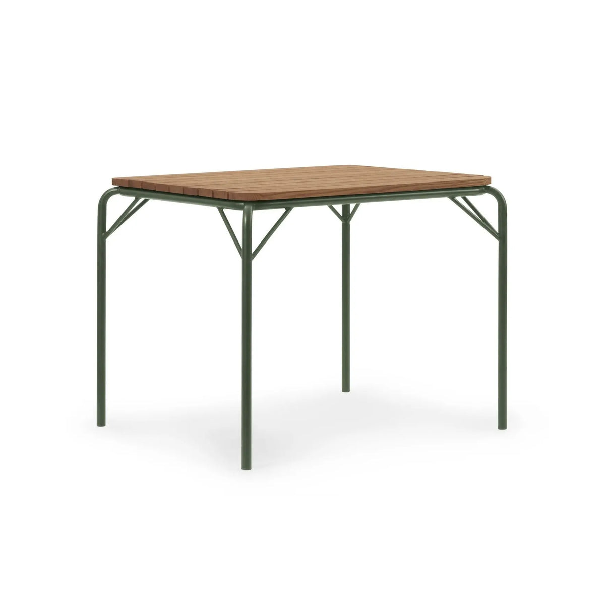 Normann Copenhagen Vig pöytä 80x90 Robinia/tummanvihreä Normann Copenhagen