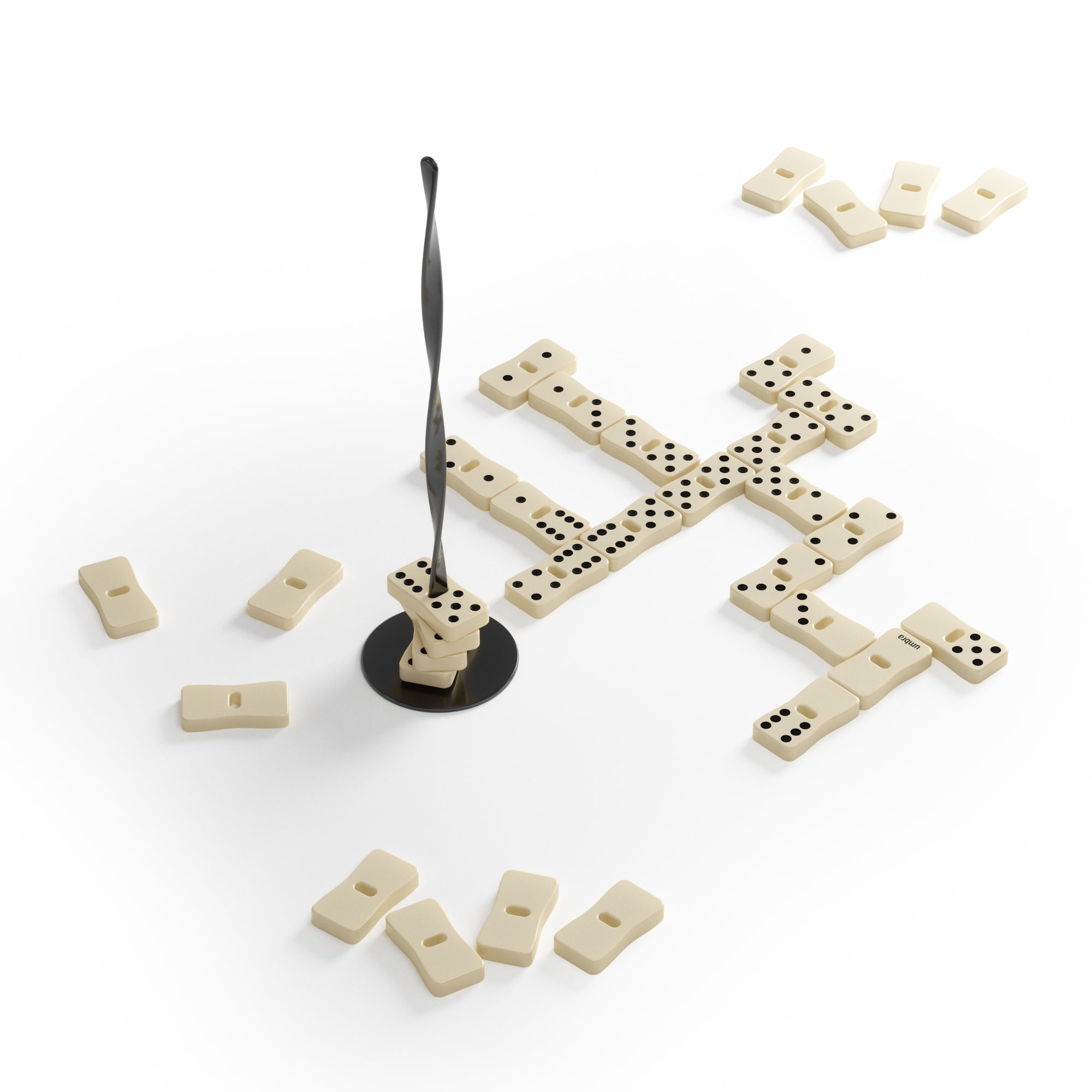 Umbra Spintile domino musta