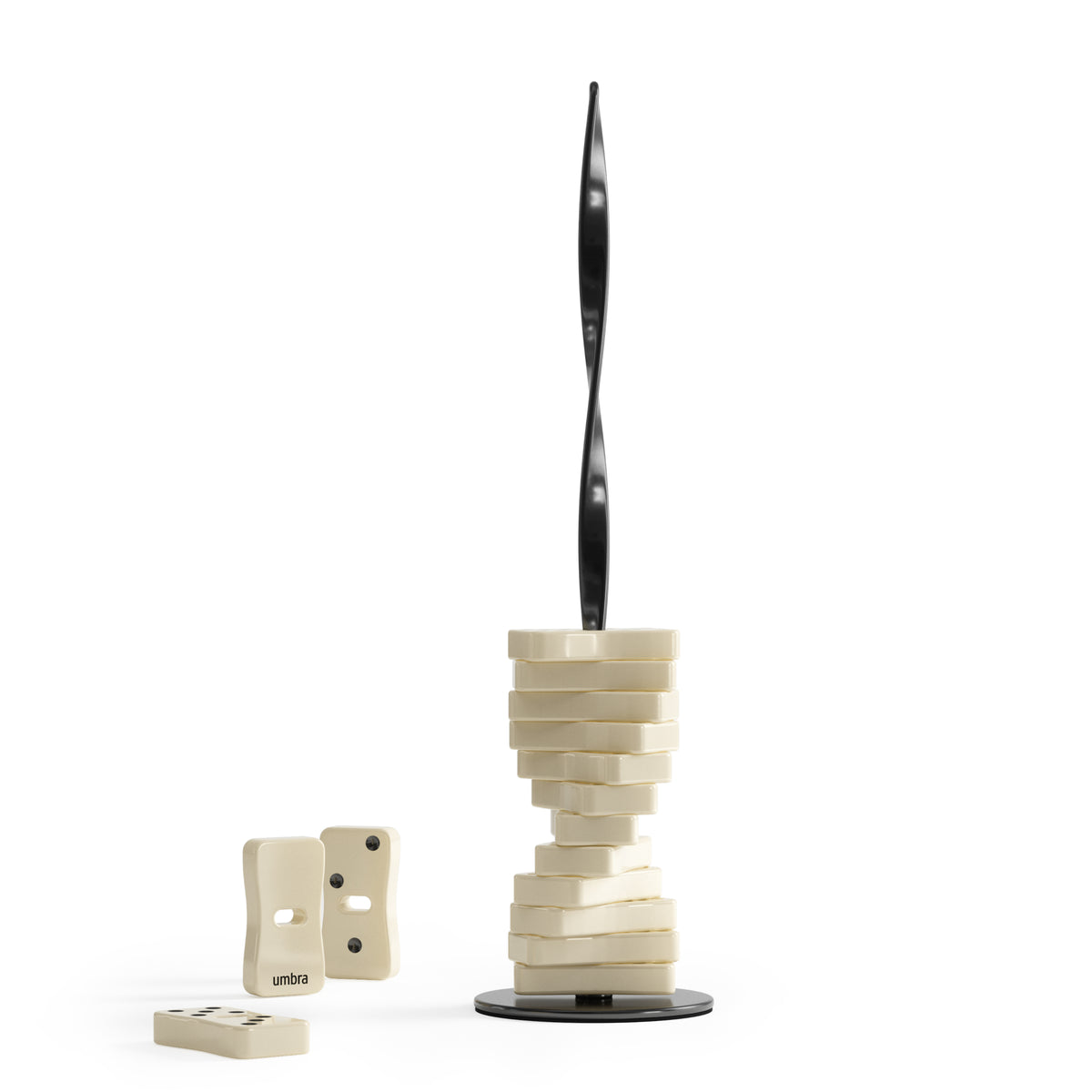 Umbra Spintile dominos black