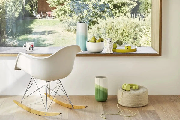 Vitra Eames RAR keinutuoli RE luonnonvalkoinen/vaahtera - Laatukaluste