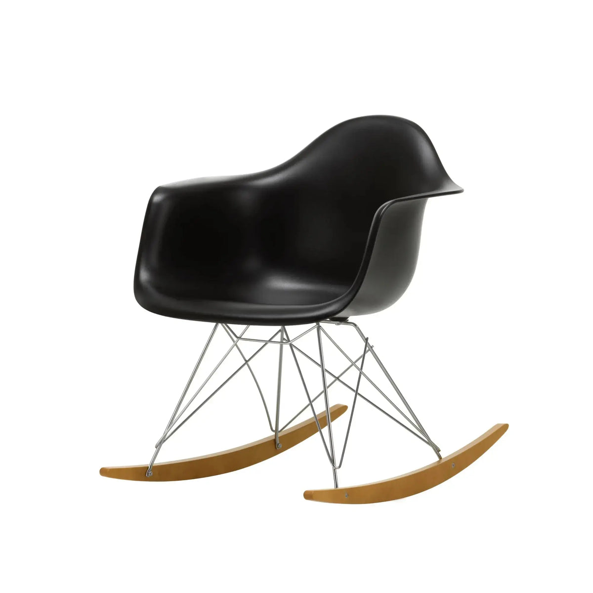 Vitra Eames RAR rocking chair RE black/maple