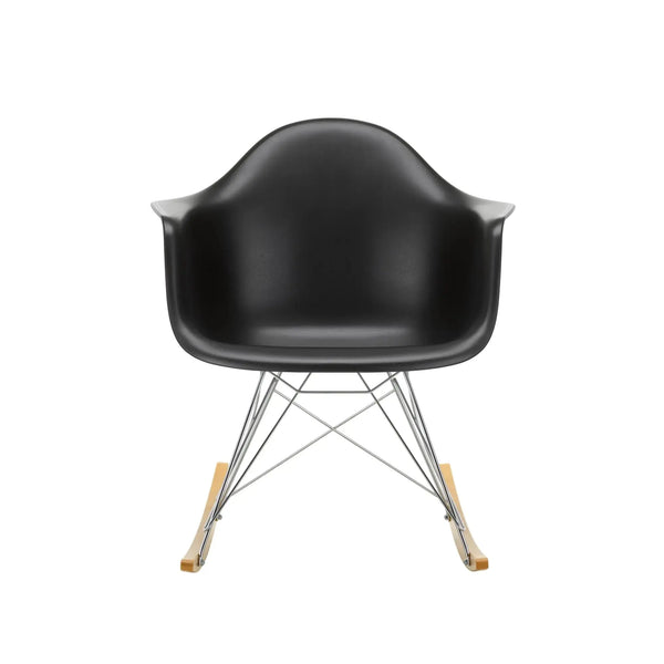 Vitra Eames RAR keinutuoli RE musta/vaahtera - Laatukaluste