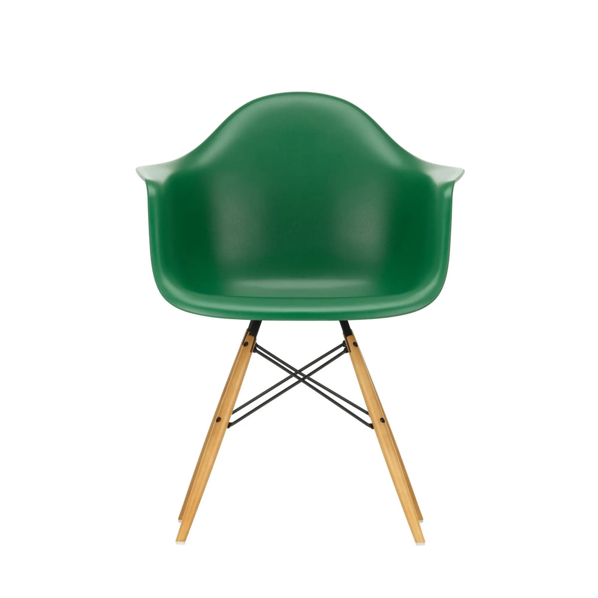 Vitra Eames DAW tuoli RE vihreä/vaahtera Vitra