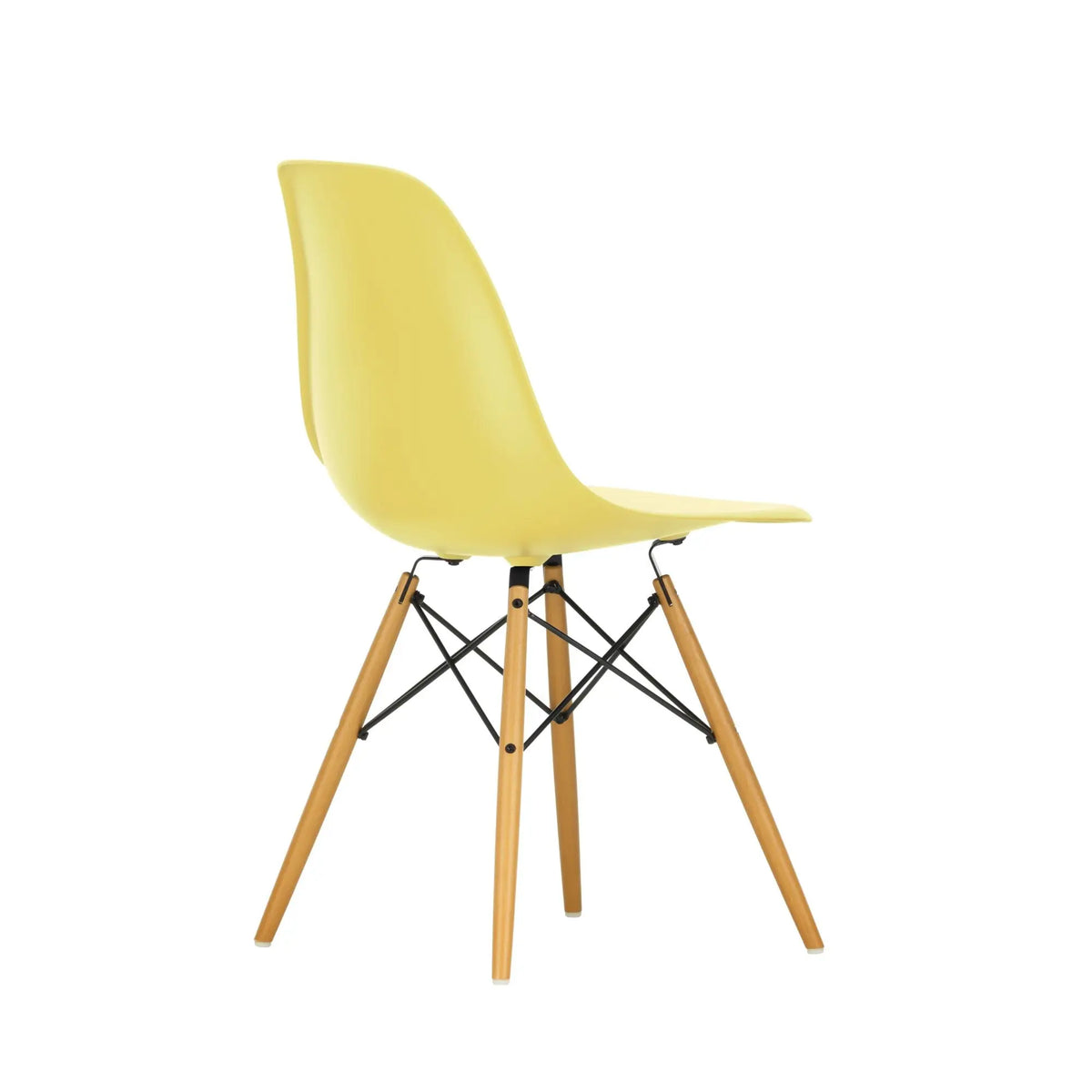 Vitra Eames DSW tuoli RE sitruunankeltainen/vaahtera Vitra