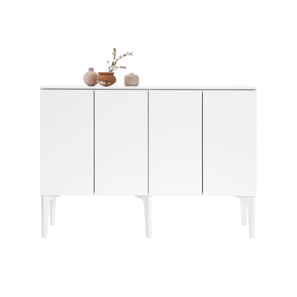 Lundia Fuuga 128x92 senkki 4xOvi valkoinen/valkoinen Lundia