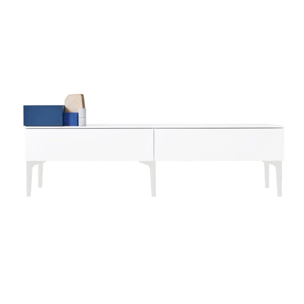 Lundia Fuuga TV-taso 192x52 valkoinen/valkoinen Lundia