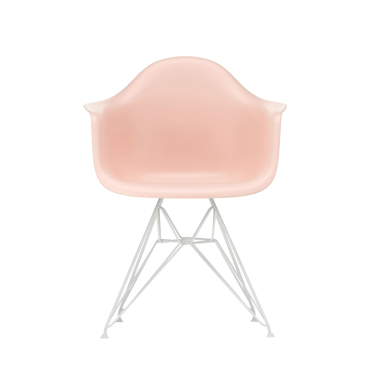 Vitra Eames DAR tuoli RE roosa/valkoinen Vitra