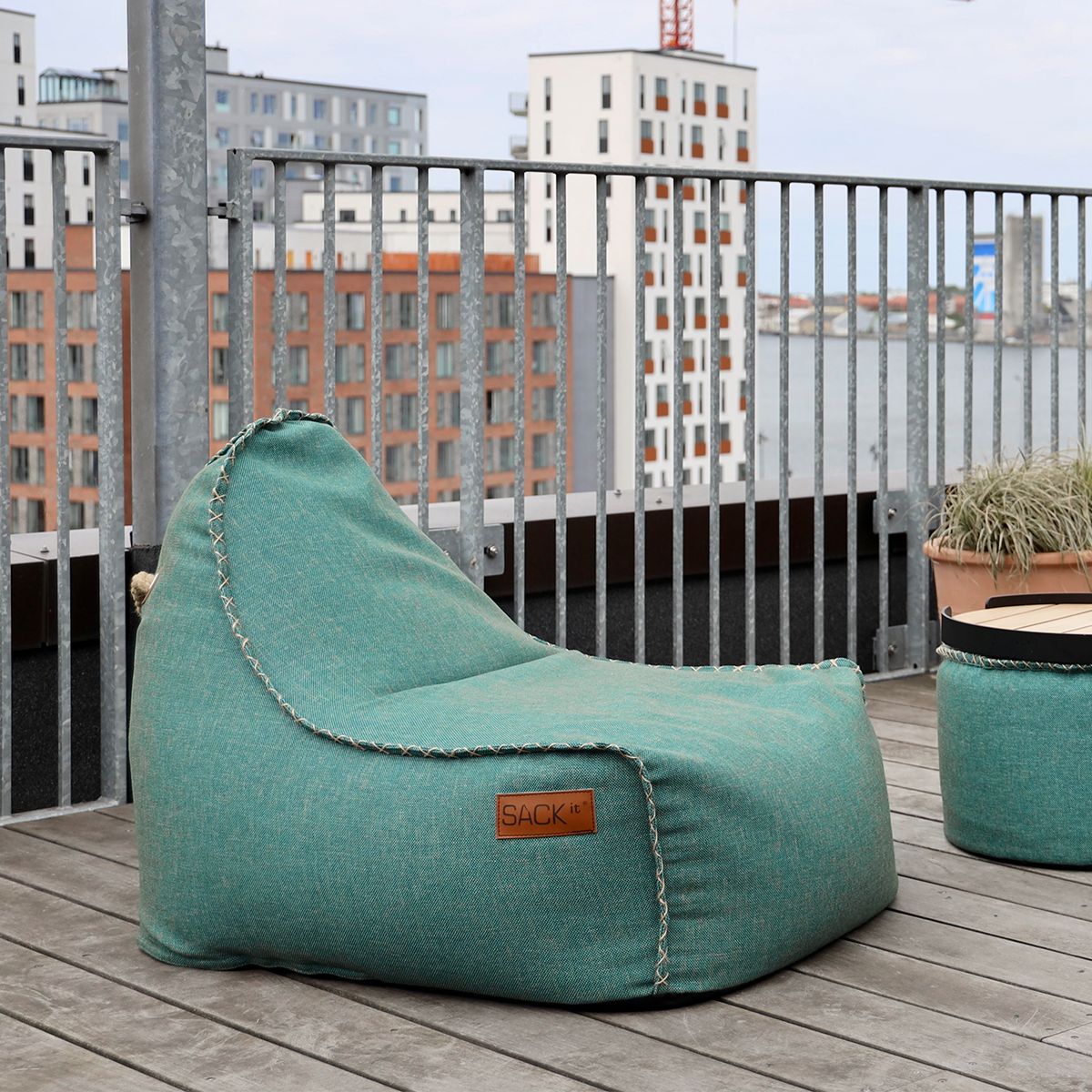 SACKit Cobana Lounge beanbag petrol melange