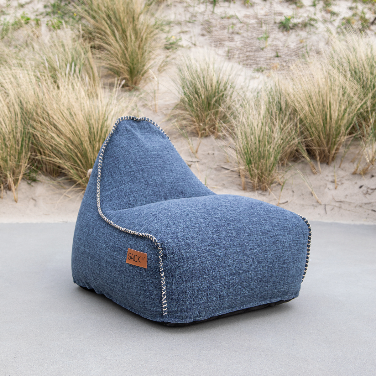 SACKit Cobana Lounge beanbag indigo