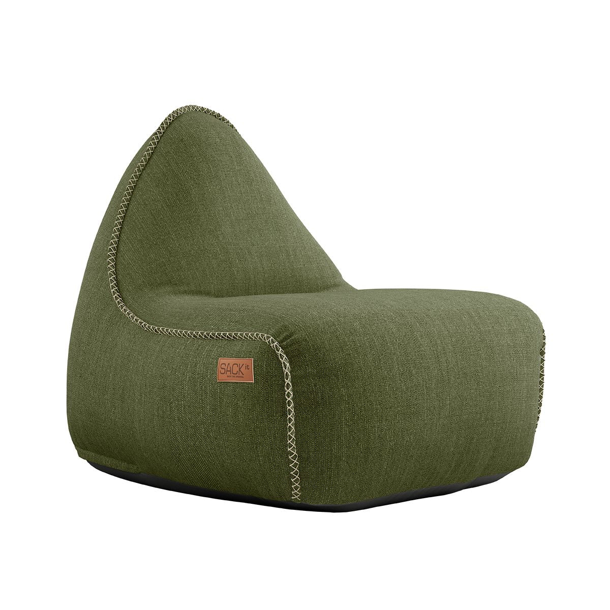 SACKit Cobana Lounge beanbag olive green
