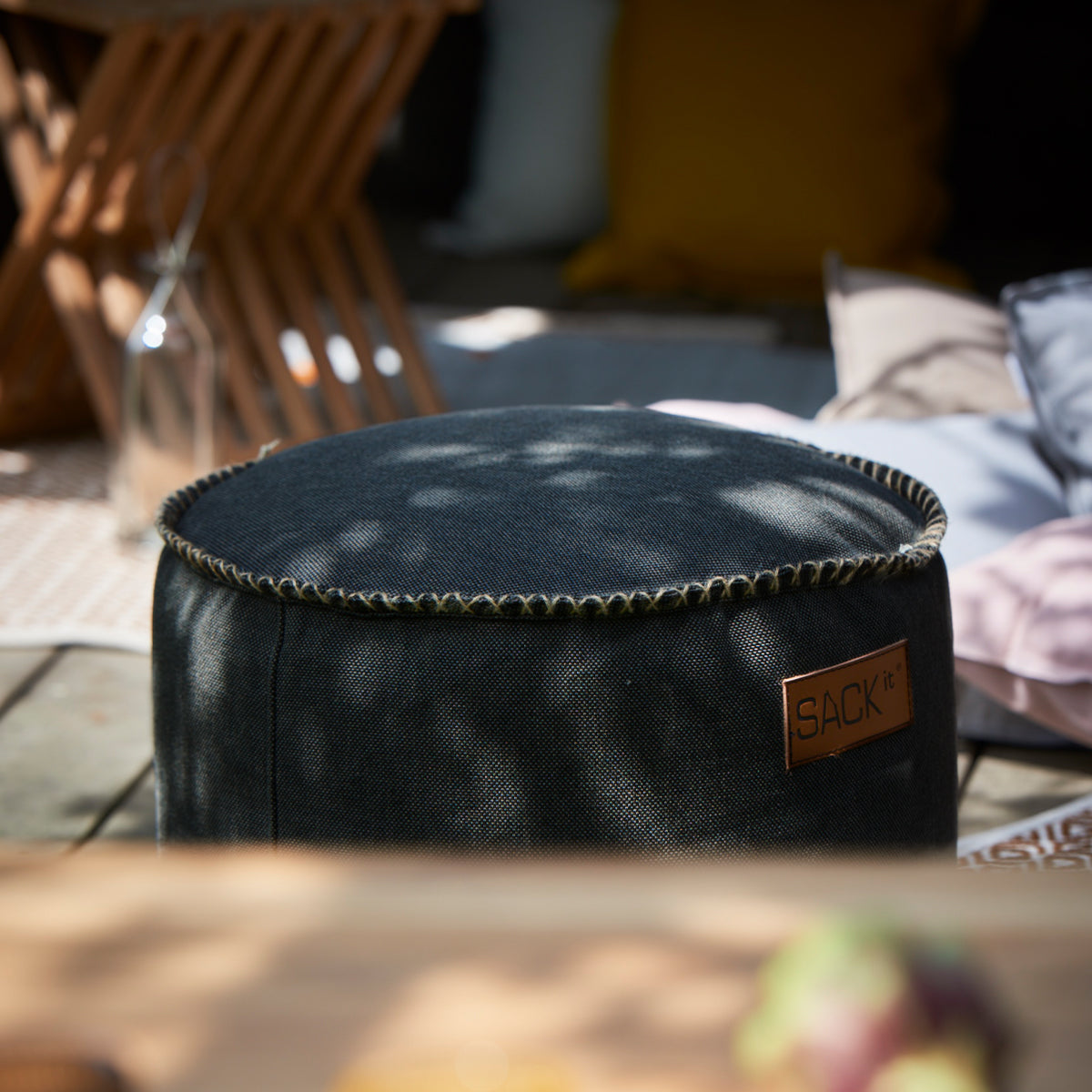 SACKit Cobana Pouf black