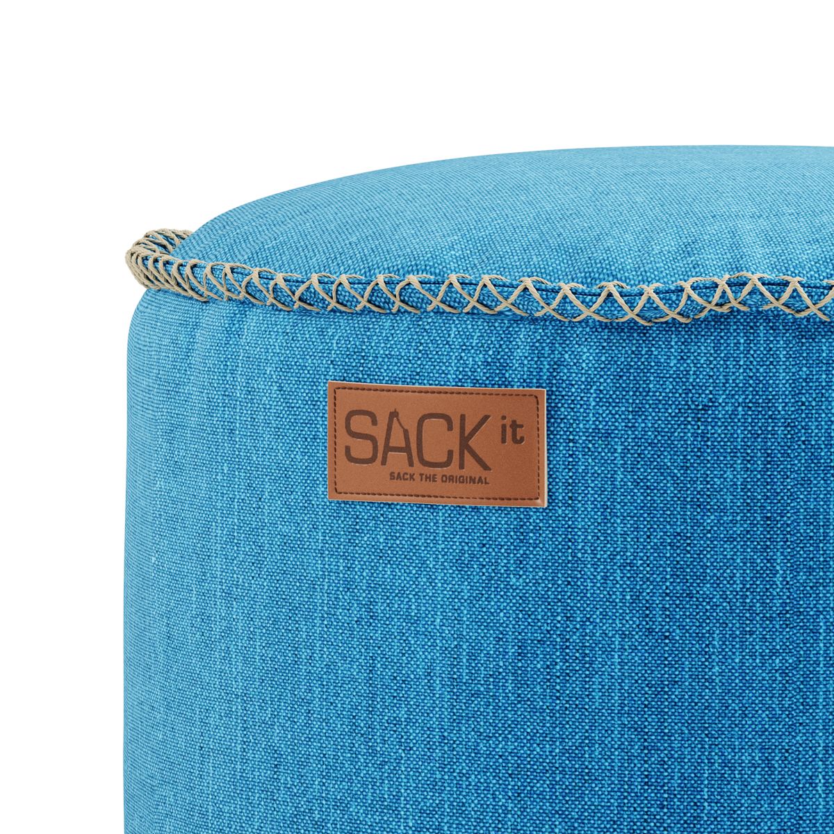 SACKit Cobana pouf turkis