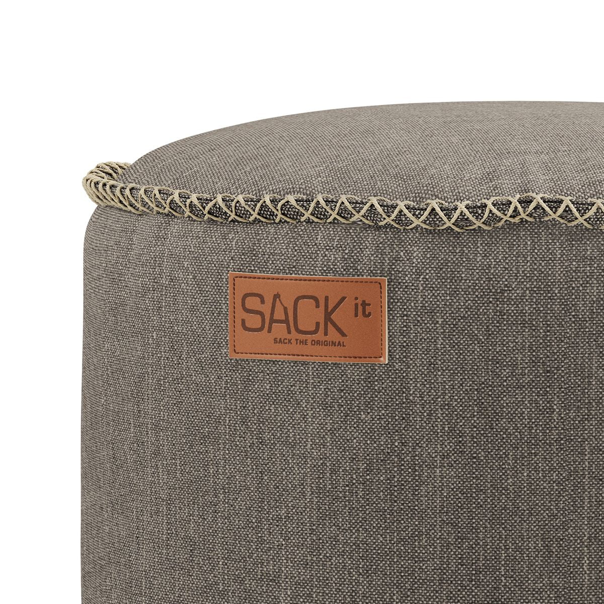 SACKit Cobana pouf taupe